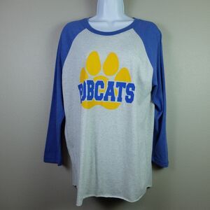 Next Level Apparel Bobcats Long Sleeve Shirt Size Medium